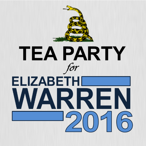 #TeaParty for Elizabeth Warren 2016 #Warren2016