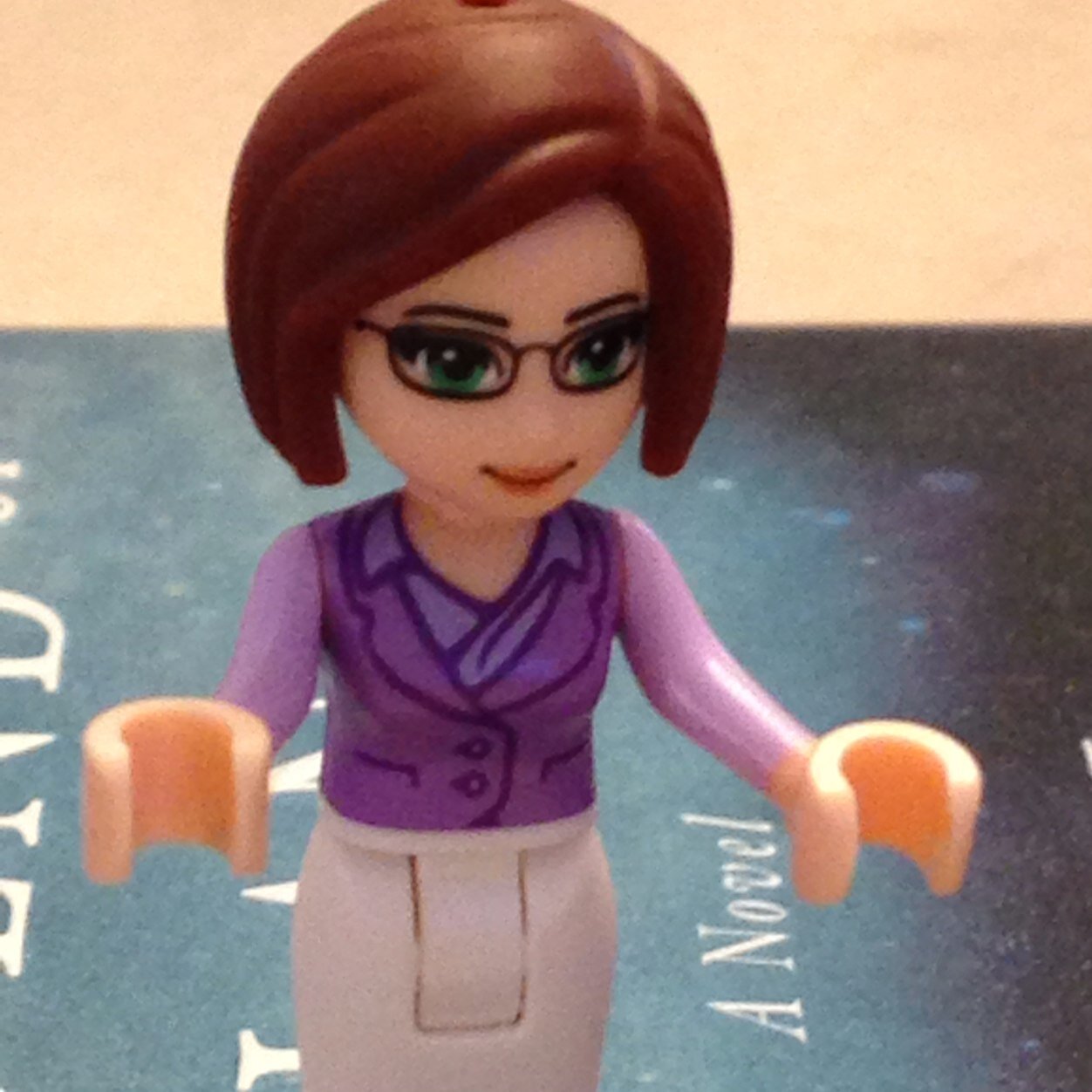 I am a high school English teacher who happens to look just like this bit of Lego.