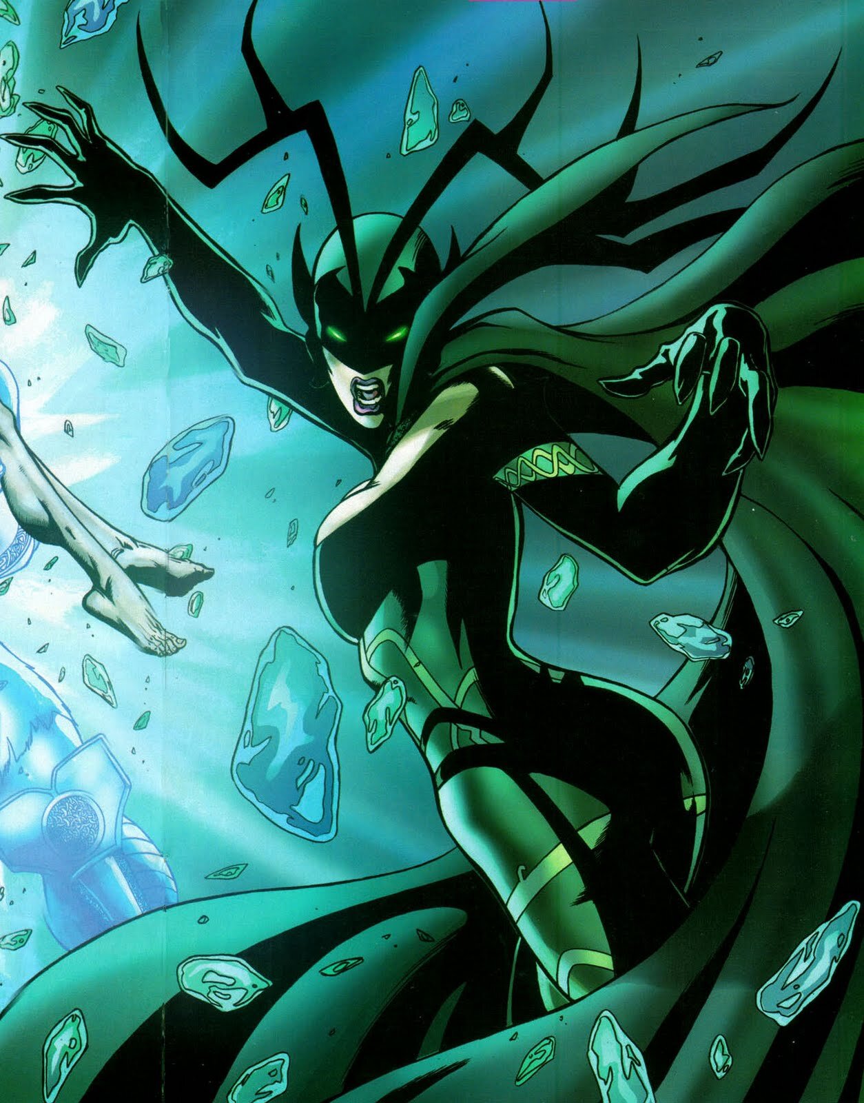 Sou conhecida também como Hell e Hell deusa nordica da morte filha de Loki e da gigante Angrboda fui banida de Asgard por Odin e inimiga de Thor