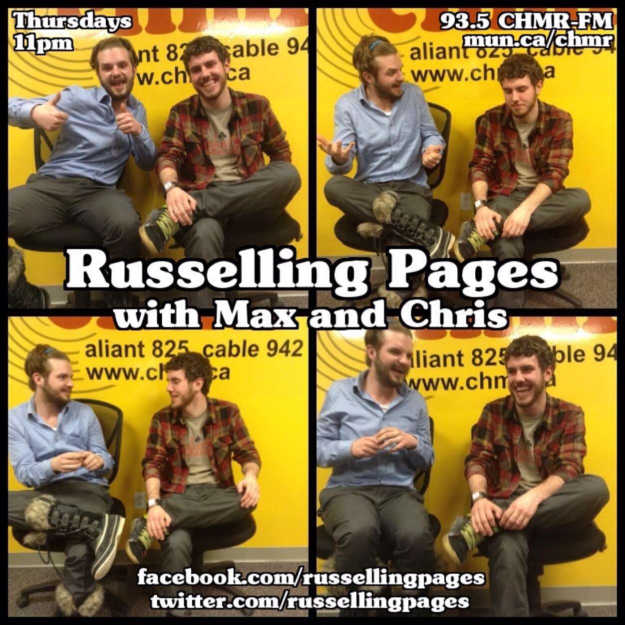 @SnaxPage and @ChrisRussellNL bring you the student perspective on the current affairs of our city, province, country, and university.
Recorded at @chmrmunradio