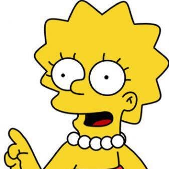 amo desenhar principalmente os simpsons mais e Lisa.