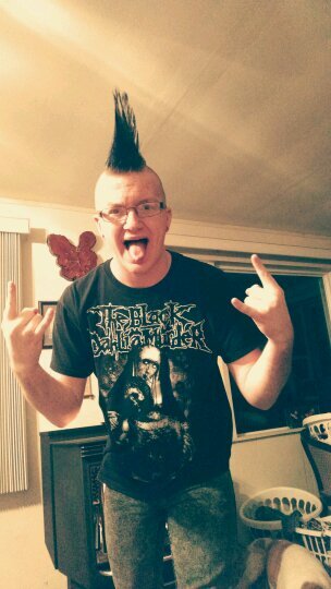 I live in a town full of hicks and i gotta mohawk so uh stay metal