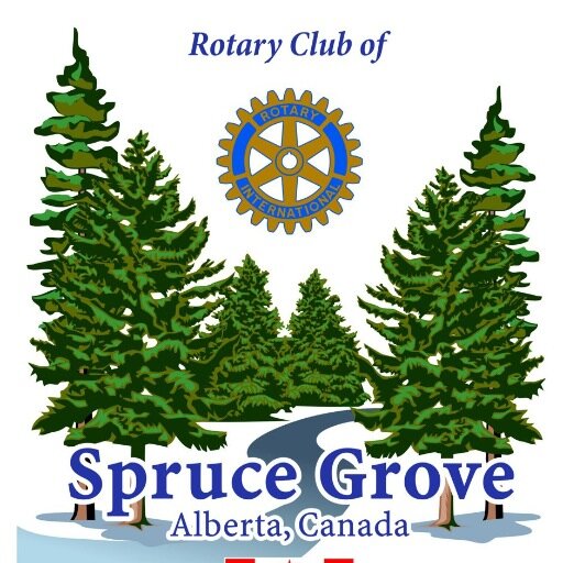 Rotary Club of Spruce Grove. Let's keep building on our great community together!