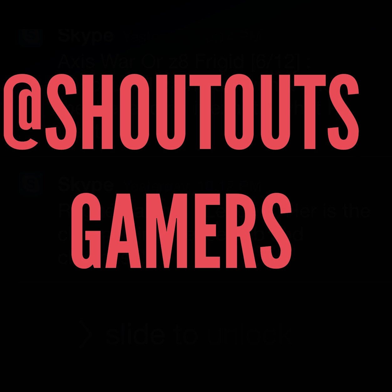 Must follow @Triveks and @Deziqh for a shoutout WILL BE CHECKING