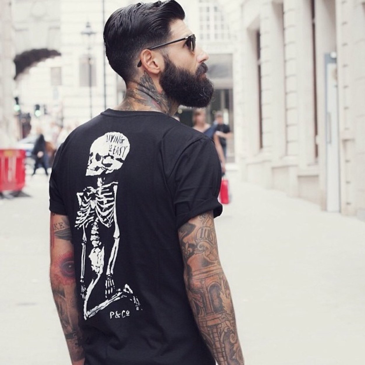 Dipped in ink