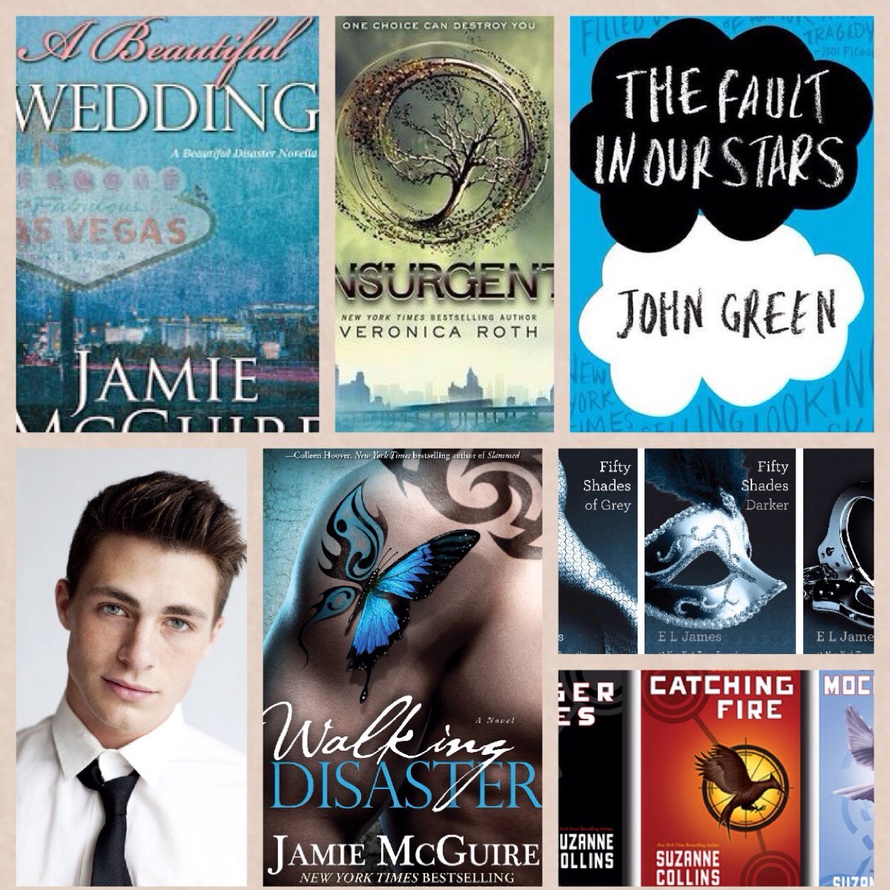 Josh Hutcherson. Colton Haynes. Fifty Shades of Grey. Beautiful Disaster. In Fault In Our Stars. Hunger Games. Divergent. Twilight. #FollowBack #Okay?