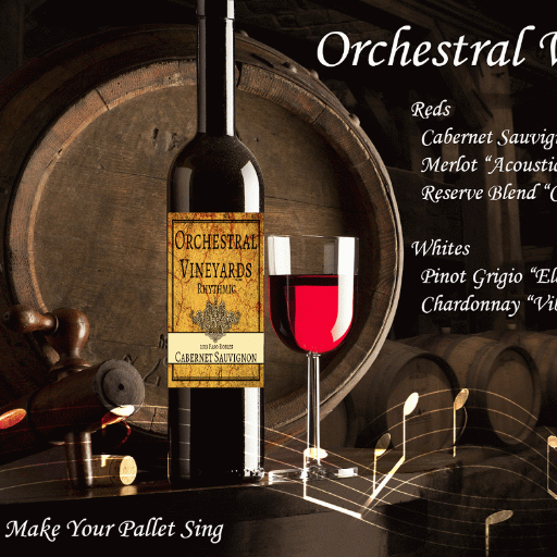 Orchestral Wines are produced with a dedication to crafting dynamic, complex vintages. With every bottle comes a commitment to producing distinctive wines.