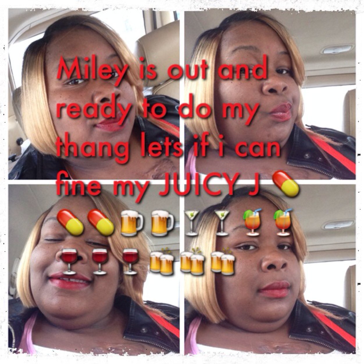 Juss me living life to the fullest y.o.l.o