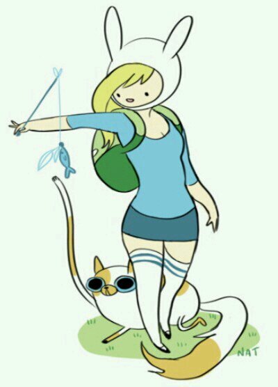 I'm Fionna! I kick evil in it's buns with my sister, Cake!||Single||Human||13||  Theme song: I Feel A Sin Comin' On by Pistol Annies