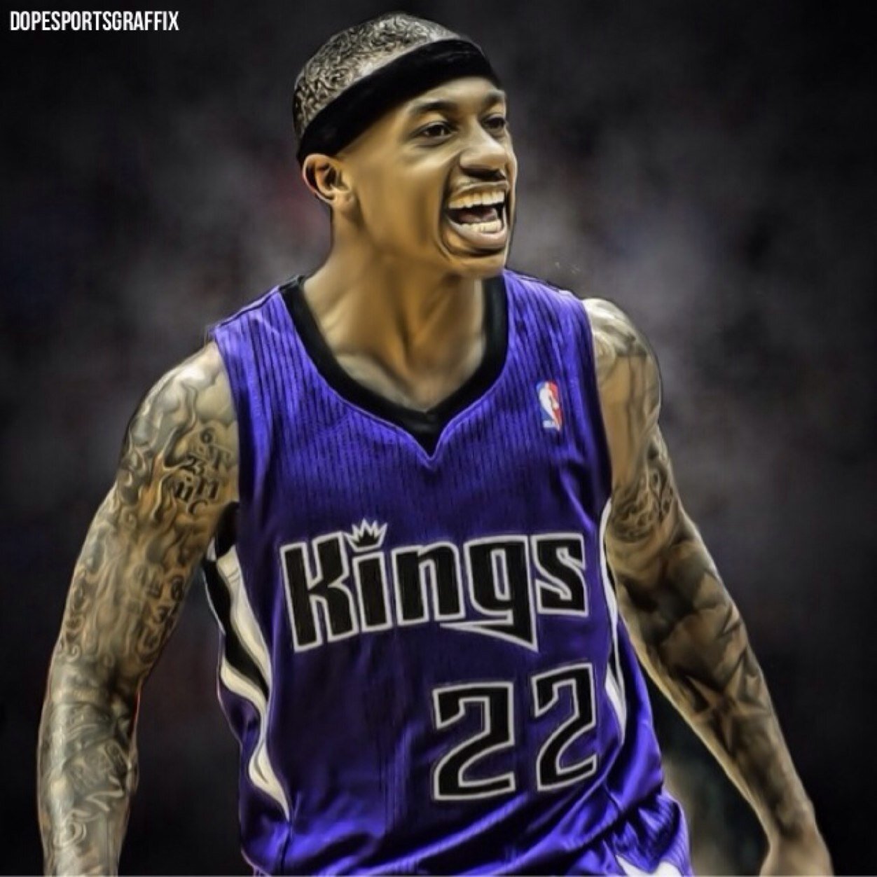 Im a really big fan of @isaiah_thomas2! Most likely his biggest fan! #ImAPizzaGuy #PizzaGuy #TeamIT #TeamIT22! #KingsAllDay #ForeverPurple!