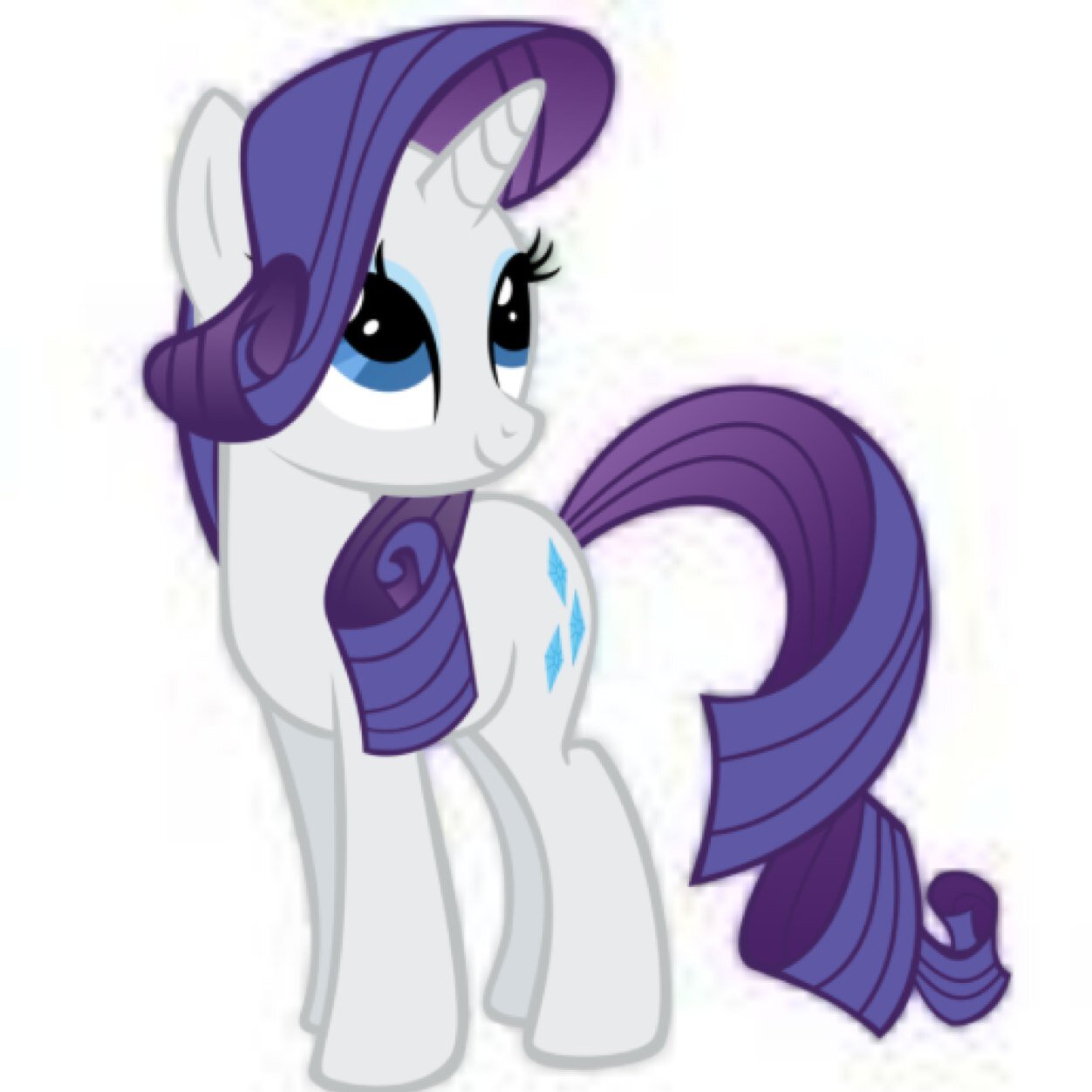 It is I, Rarity, the most beautiful mare in all of Equestria. Be sure to visit my shop! I represent the element of generosity.