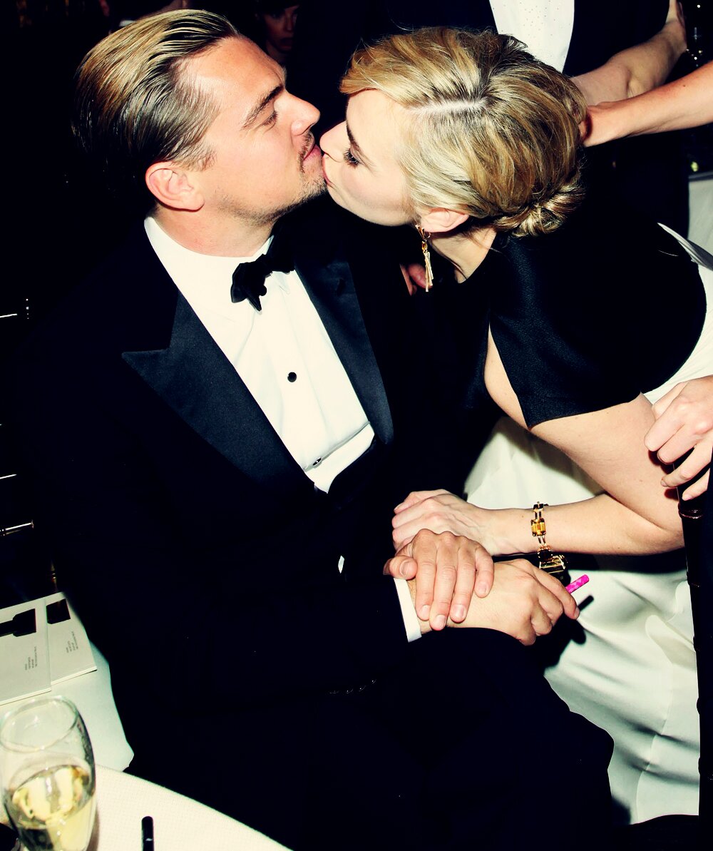 Leo and I are kindred spirits, we’re cut from the same cloth.” {Kate Winslet}