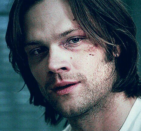 Sam Winchester, hiding from clowns, looking for Dean.