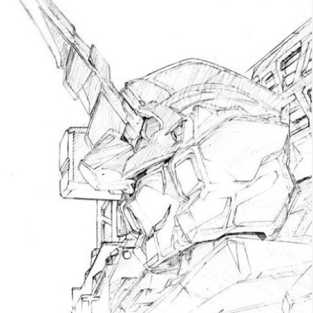 デッサン野郎 ガンダム垢 Hgフルアーマーユニコーンの足ですが やっぱり可動範囲広げるために加工しました まあ普通のことか笑