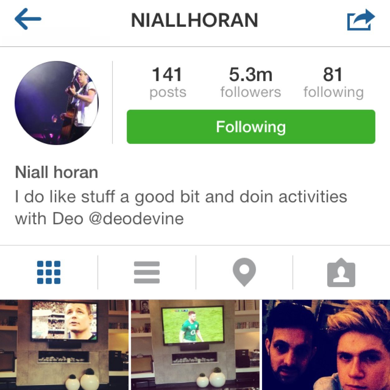 comments people post on nialls instagram