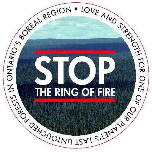 StopRingOfFire's profile picture. Movement to stop mining development by criminal corporations on unceded lands, approx 20,000km2 Boreal Forest, one of the last intact forests on the planet.
