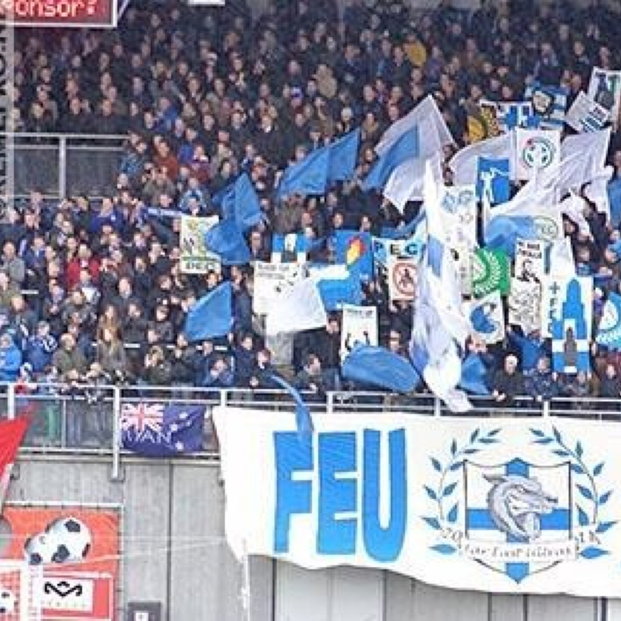 proud to be a zwollenaar, pec zwolle #038 zwolle till we die ! blue and white heart