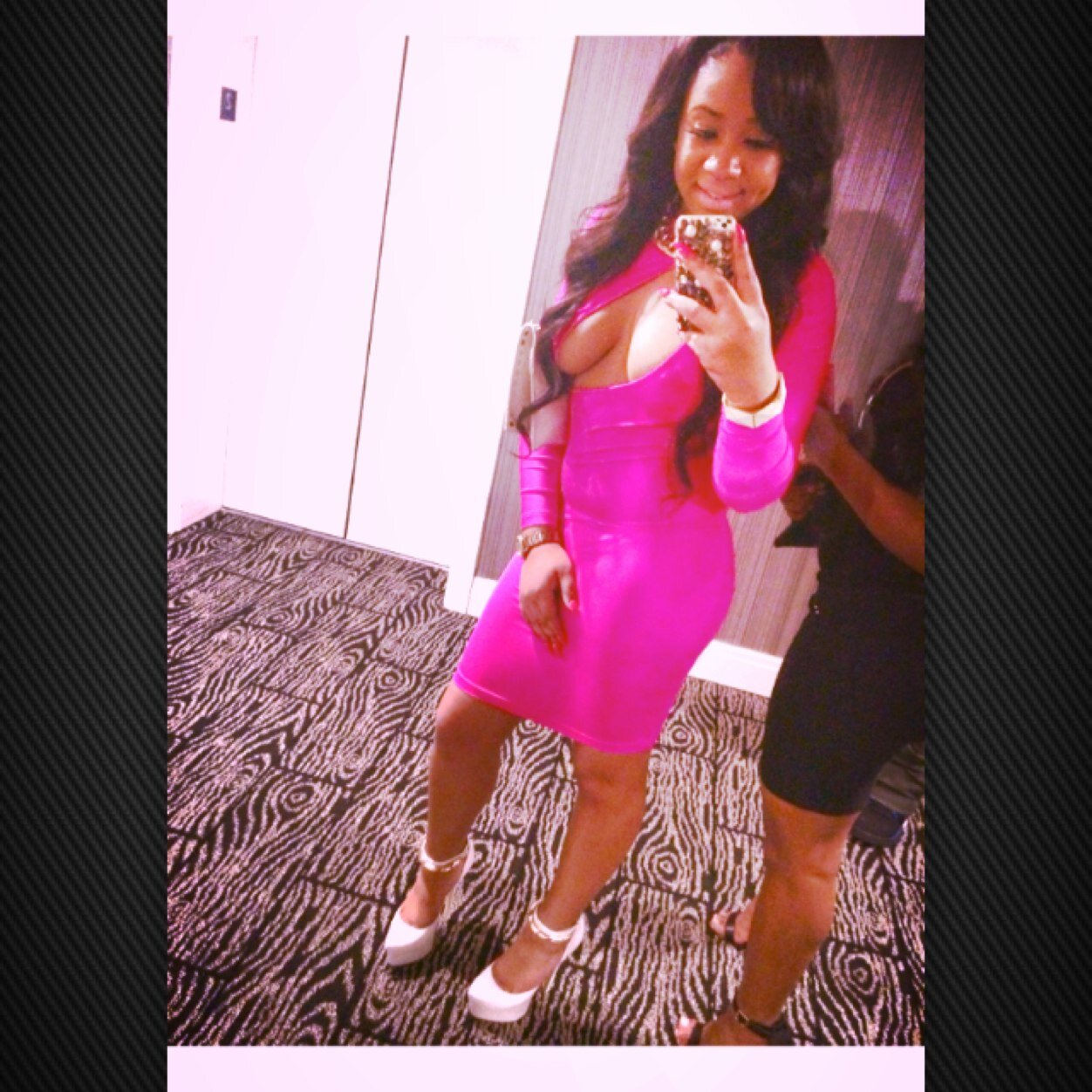 I heard YU dnt like me because your boyfriend does, haha thats YOUR fckn problem. SMILE. take chances. Love, live life, proceed, & progress. (: