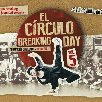 “El Circulo Breaking” agrupación de amantes de la cultura hip hop. Síguenos y estad atentos a toda nuestra info para estar al día!