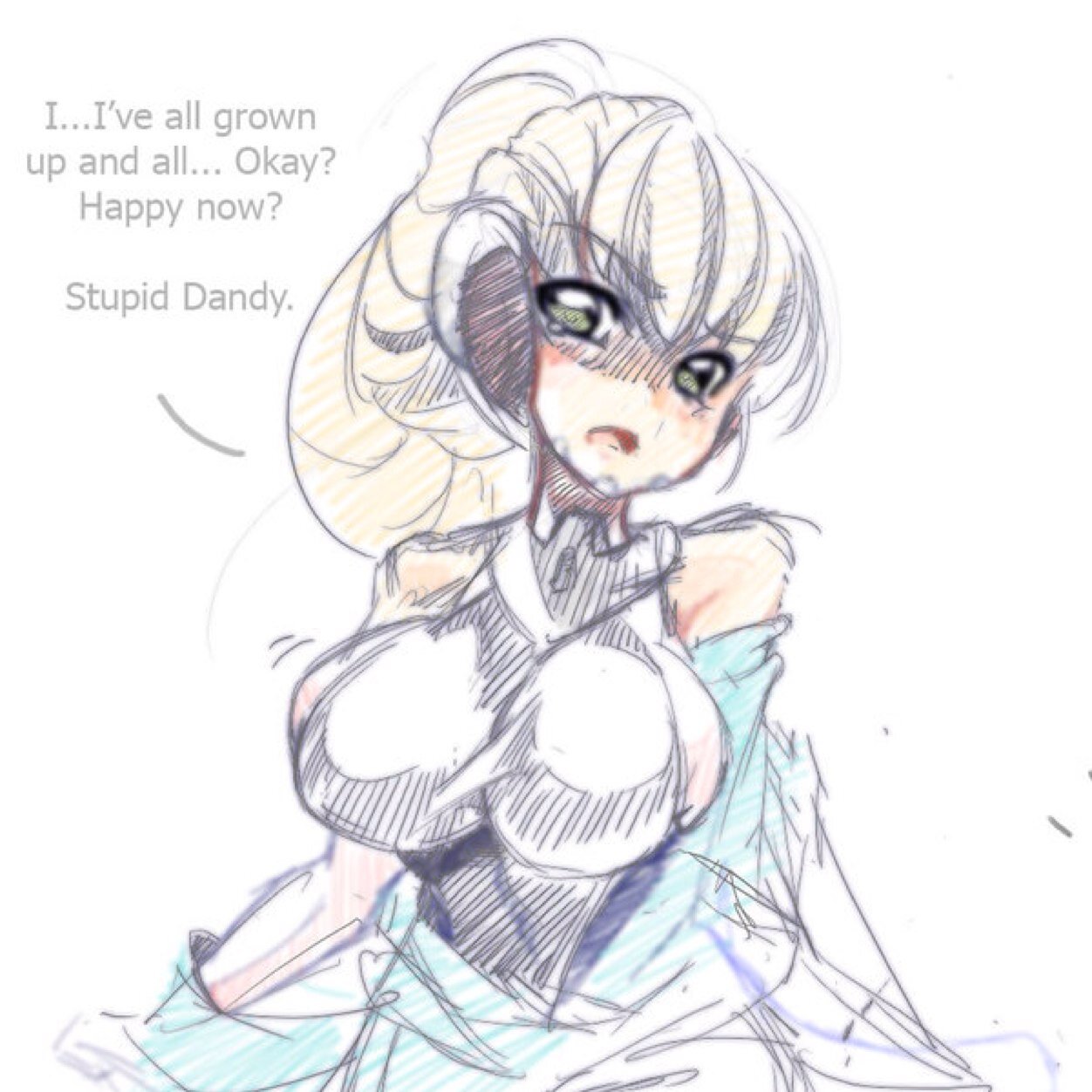 I-I've grown up, happy now? ....Stupid Dandy. |Adult Adèlie RP|
