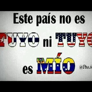 mi pais Venezuela, mi corazon mi Pais