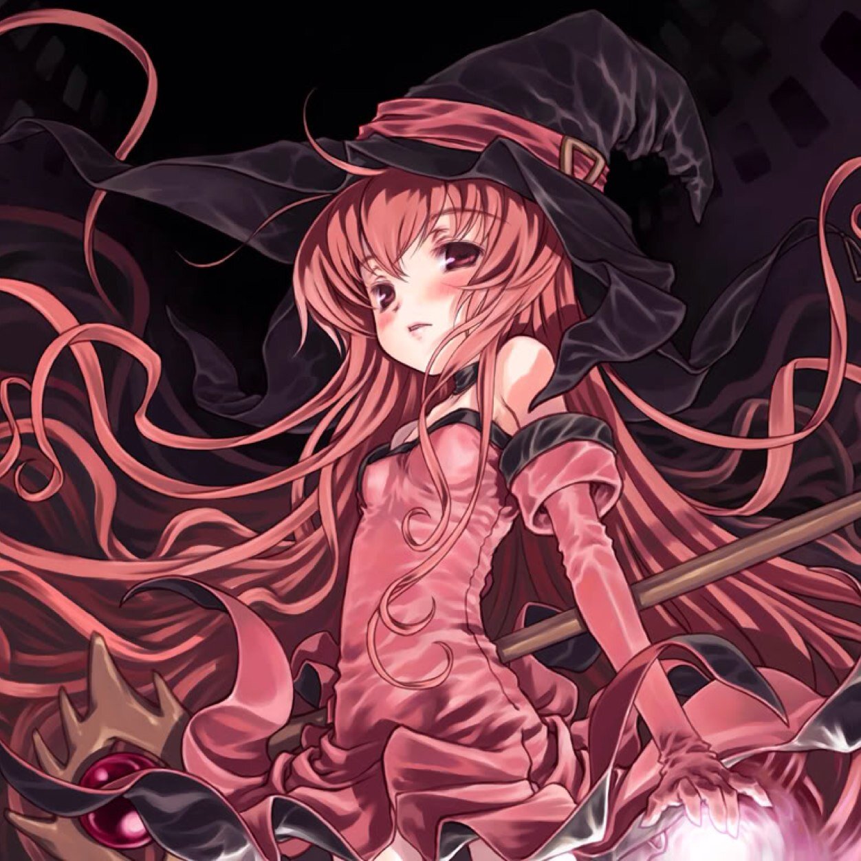 [anime rp accout] Im a witch who gives u curses or blessings... My name is Jill and have red hair and red eyes...