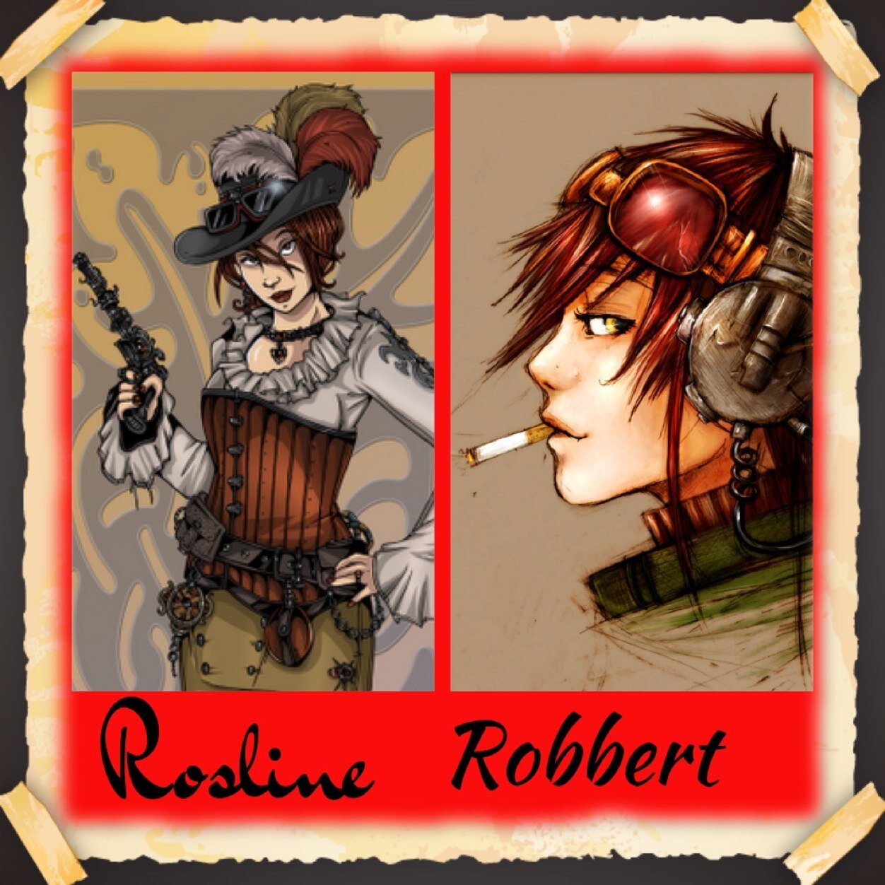 Age:21 |Rosline:The Inventor, Repairer & Weapon Crafter. #Taken by @claude_faustxs |Robbert the clockwork #Single / We R both humans in 1 body] #OCRP Tick Tock!