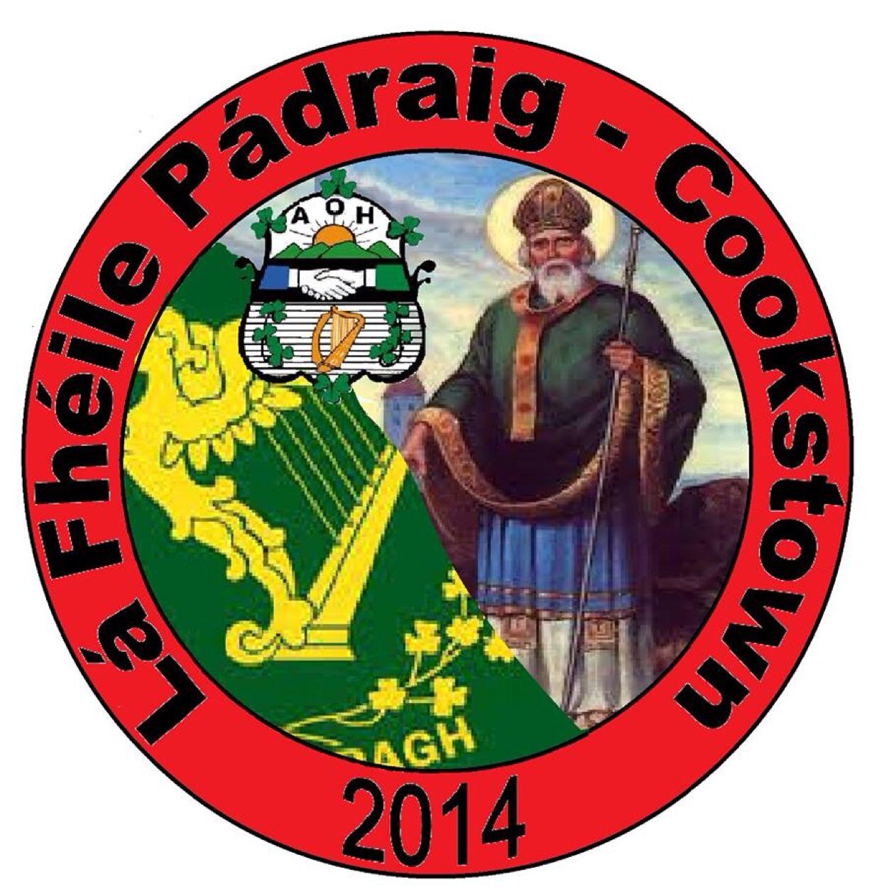 AOH Organisers of the St. Patricks Day parade taking place in Cookstown on the 17th March 2014. AOH Info page