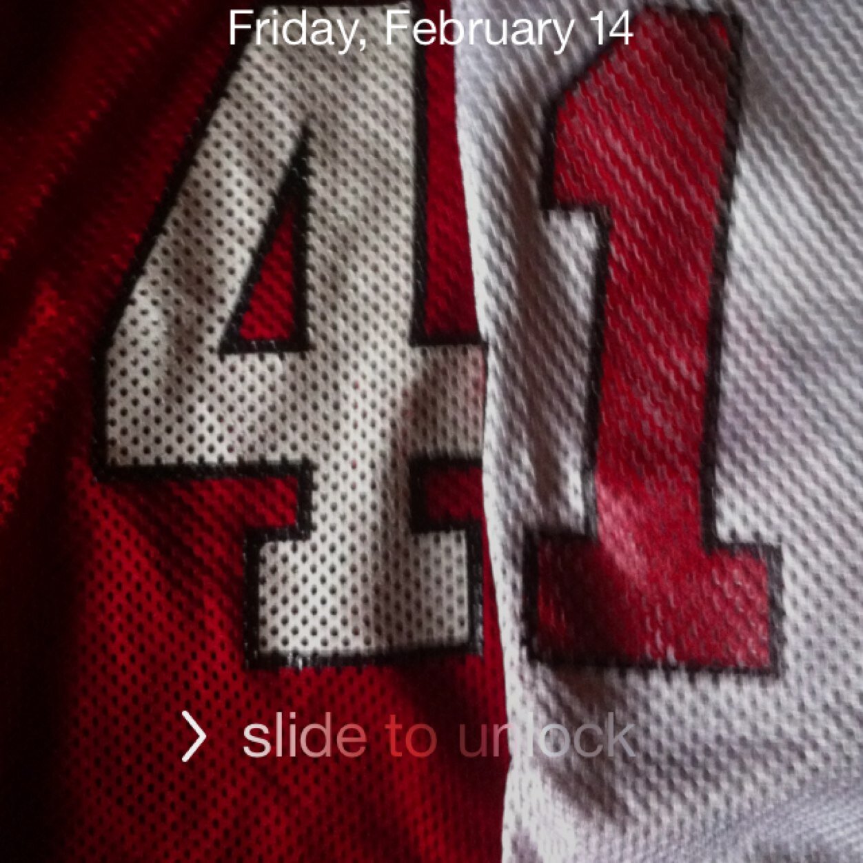 I play for the Pocahontas redskins football is my life