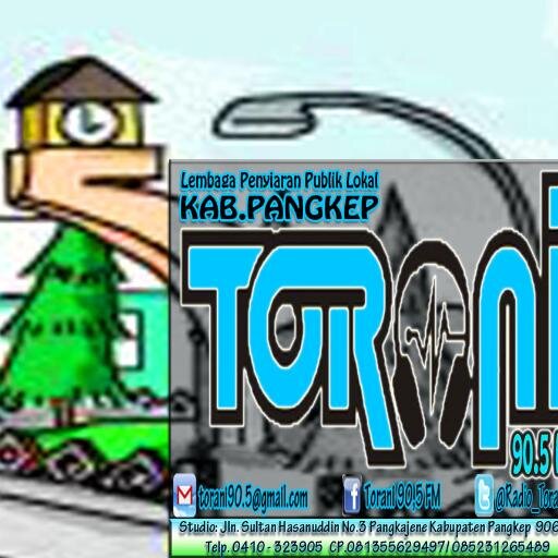 Radio Torani 90,5 FM hadir dengan kemasan yang lebih menarik pendengar dengan gaya lokal, menawarkan keanekaragaman musik yang fresh dan informasi yang beragam