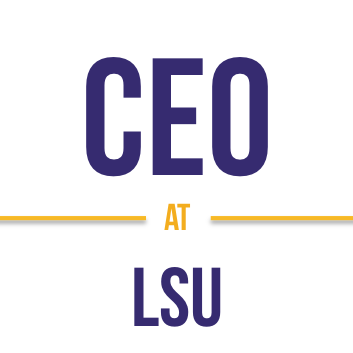 The mission of CEO at LSU is to promote and spread the entrepreneurial spirit among LSU students.