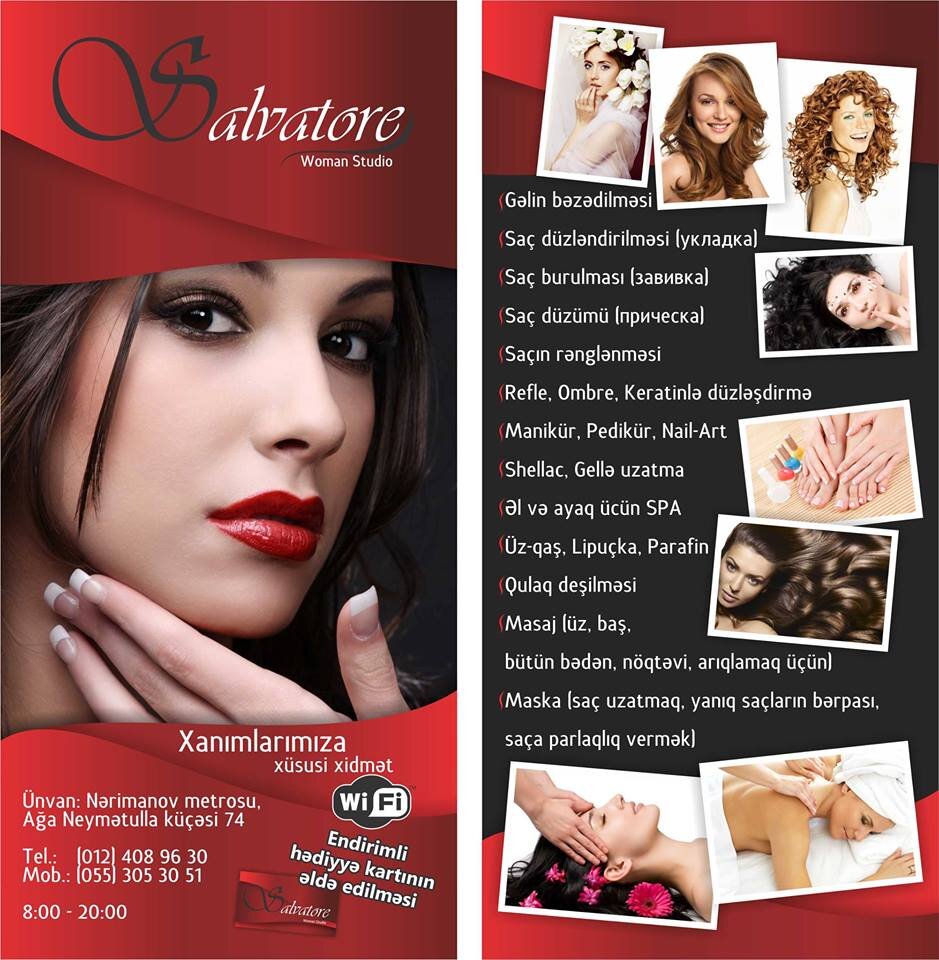 Gozellik Salonu
 012 408 96 30
 055 305 30 51