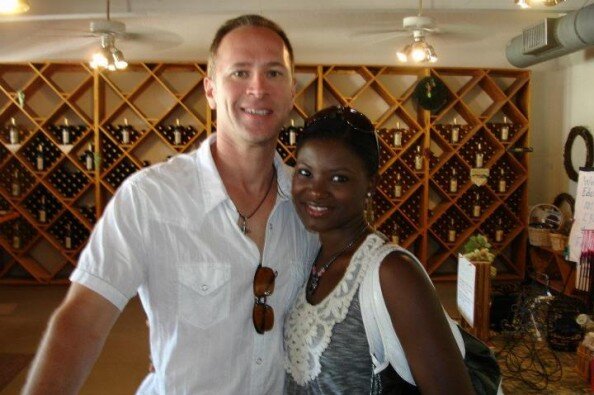 Happy couple with a GoFundMe project