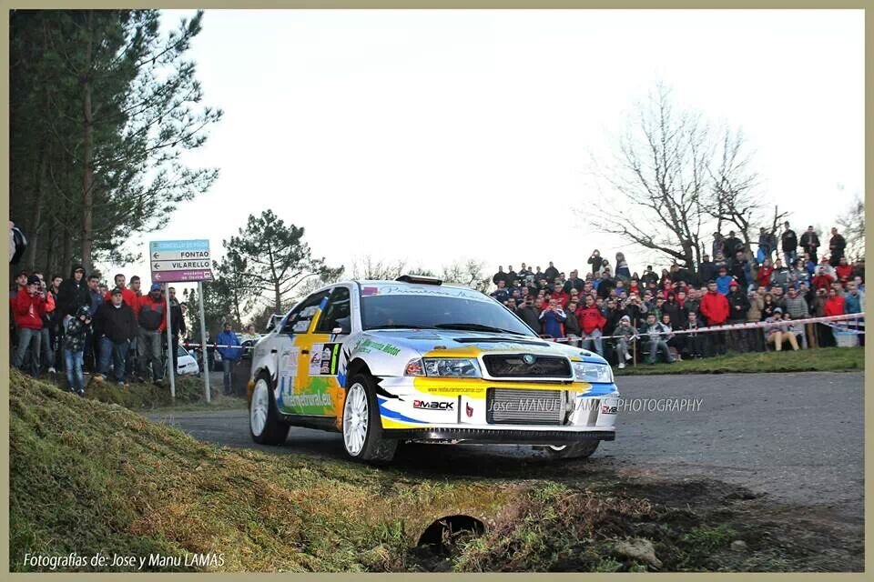 PIloto del Campeonato gallego de rallyes de asfalto