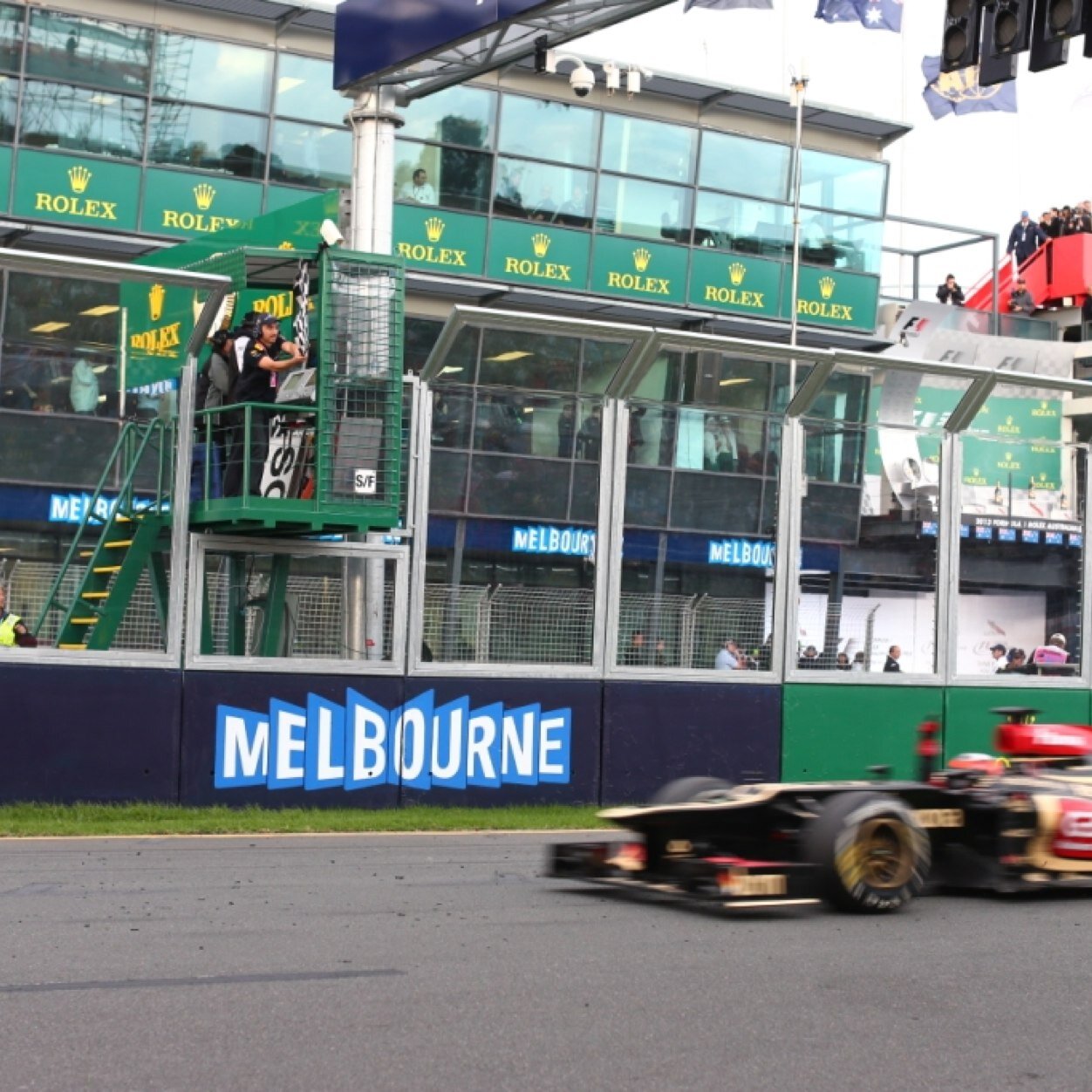 Dad, Husband, Revhead, Official Chequered Flag Waiver at 2013 Australian F1 Grand Prix :-)! Carlton tragic