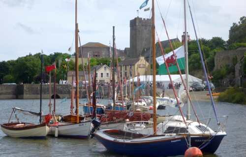 Seafair Haven festival of boating traditional and classic vessels, hosted in Milford Haven and Lawrenny, a celebration of the Milford Haven Waterway.