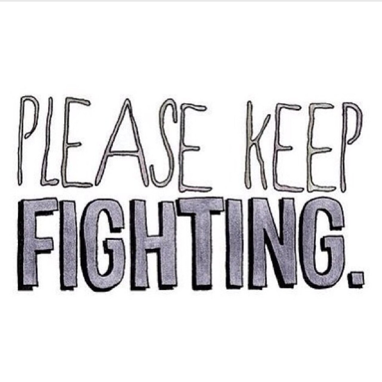 Place your hand over your heart. Feel that? That's called a purpose. You're alive for a reason. Don't give up. IG: fighting_the_good_fight