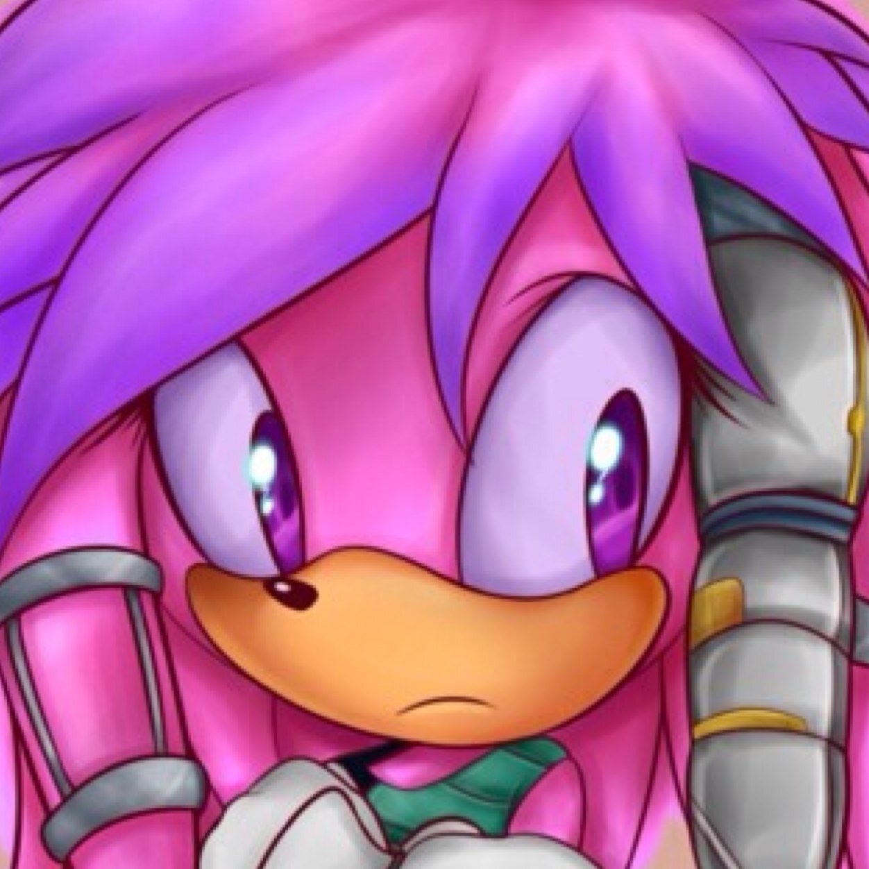 Julie-Su, member of the Chaotix. Half-sister to Lien-Da, and loves @BoomingKnuckles. Once part of the Dark Legion, but now on the right path. [RP|#TeamChaotix!]