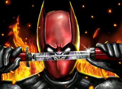 TheBatpool's profile picture. I am the answer to all those who scream out in terror, I eat chimichangas and I beat the shit out of criminals. I am Batpool! [#Parody/#RP/#NotLooking]