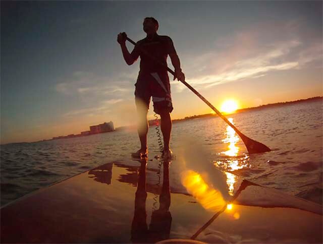 Stand Up and Paddle is an initiative to increase awareness about the benefits of water sports.