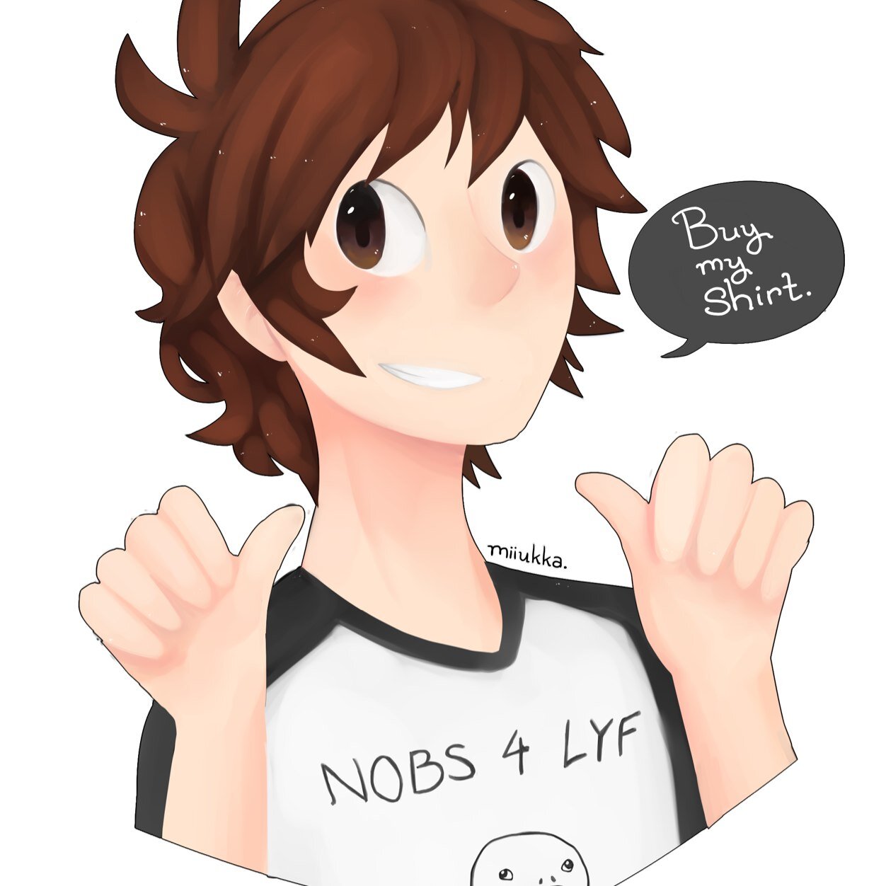 Buy my shirts! || Writer acc: