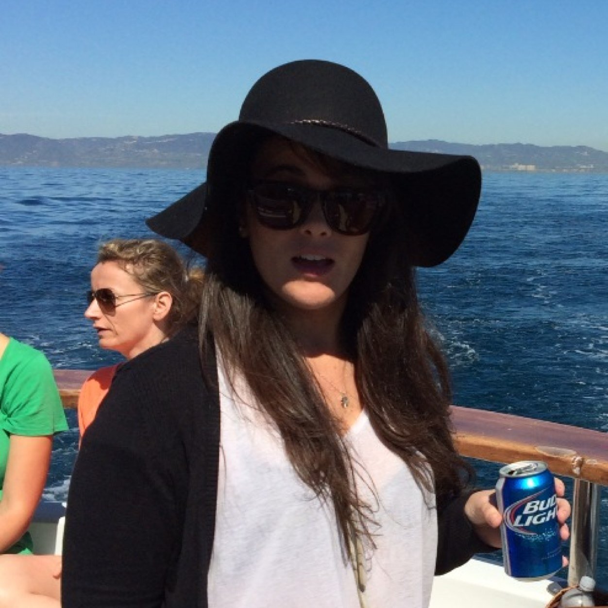 MissMelissL's profile picture. Seriously though, where is my white collarless shirt from Fred Segal?