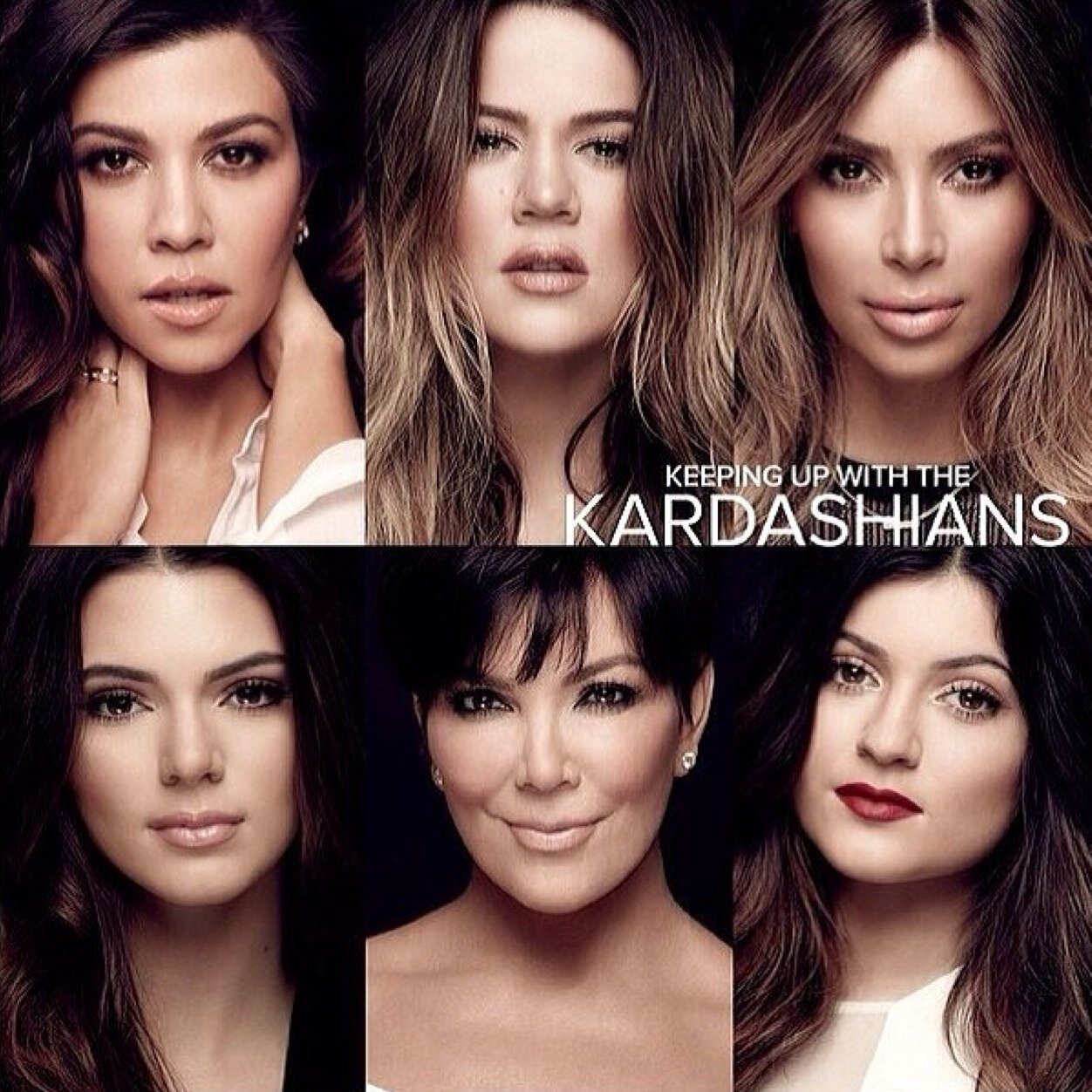 6 dolls  following one dream ♥The Kardashian /Jenners♥