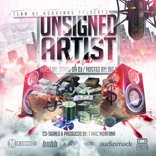 MixTape Dj'd By: Semaj Da Dj
Hosted By: Big C
CoSigned & Produced By: T Mac Montana
UnsignedArtistPlus@GMail.com
We RT All #UnsignedMonsta