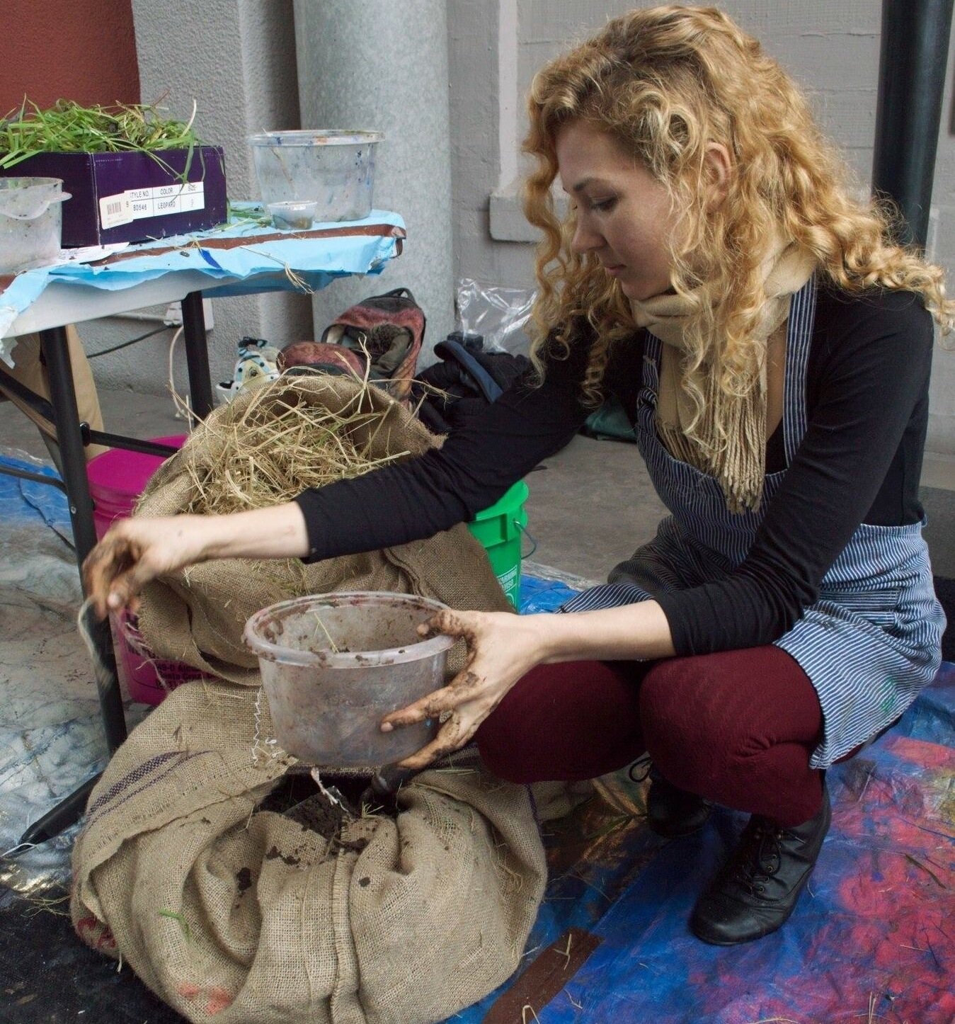 Heidi Cramer is an Artist, Project Coordinator for EAS and The Harrison Studio Director. She is a graduate of UCSC and Irwin Scholar