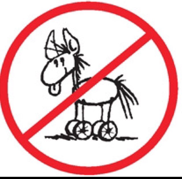 There is nothing we can do but stop the horses
