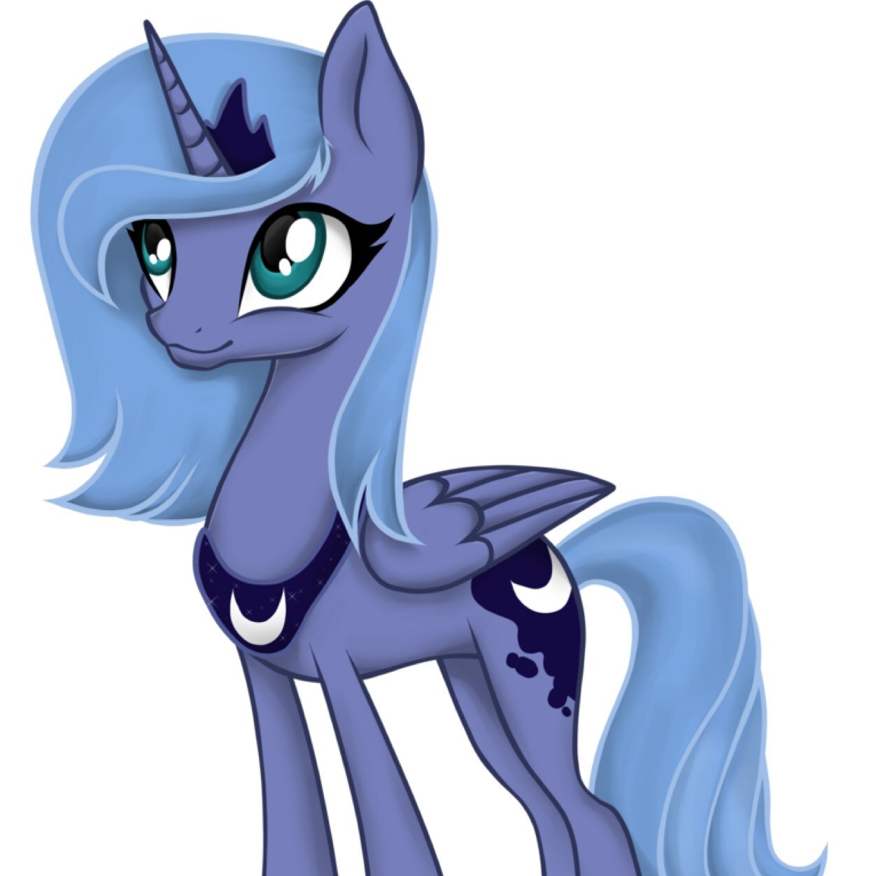 The Night Princess. Face your fears, ponies!