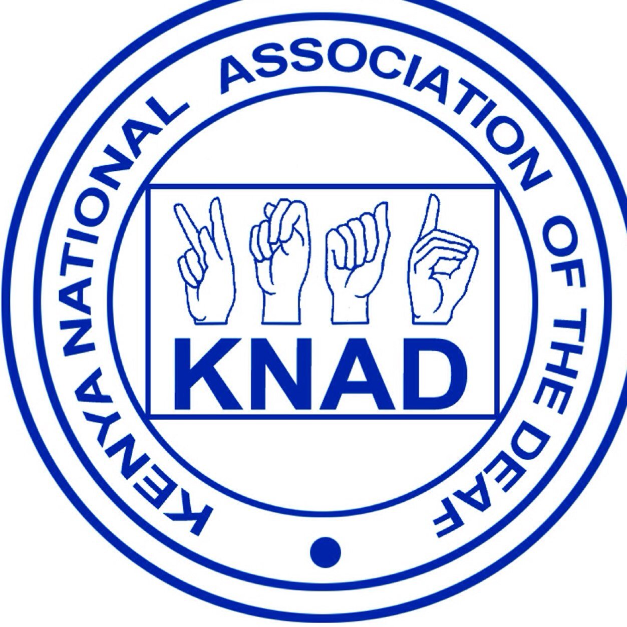 KNAD, established in 1986 and registered in 1987, advocates for Deaf Rights in Kenya, focusing on KSL, education, health, and social inclusion.