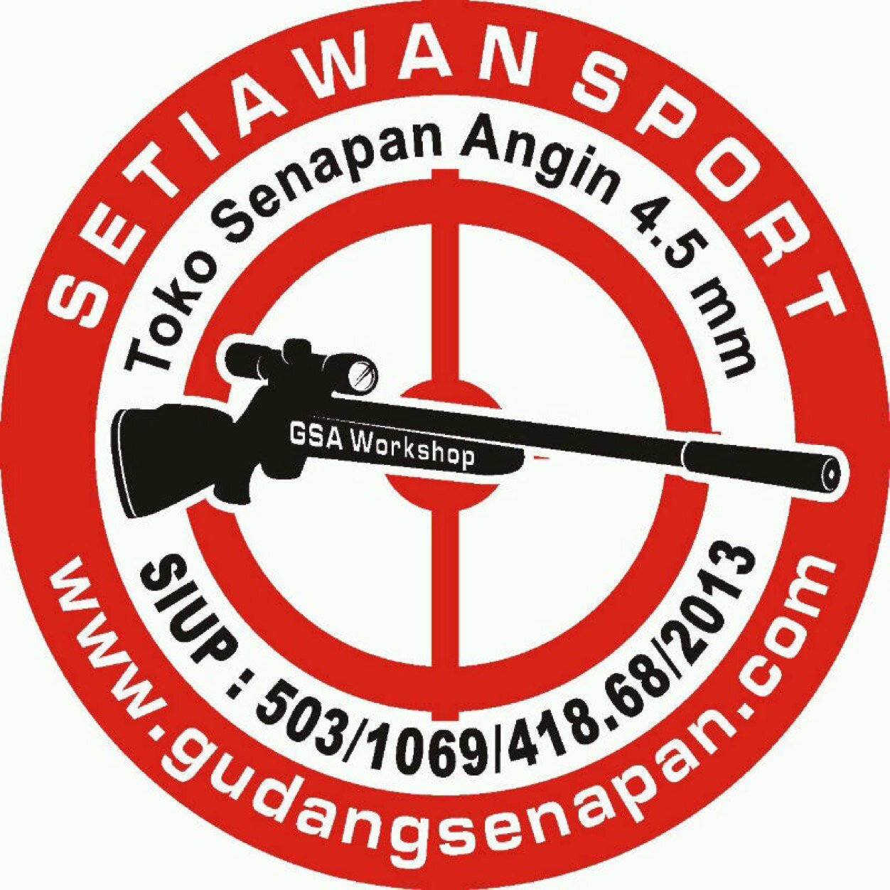 Akun resmi toko senapan angin Setiawan Sport, Menjual senapan angin kaliber 4,5 mm, #senapanangin