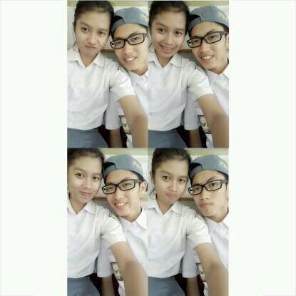 My other half @Poppygita1 ♥ | Smasa Basketball #17 | Ig : yanuariohansel | line : yanuariohansel